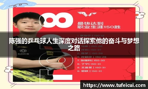 陈强的乒乓球人生深度对话探索他的奋斗与梦想之路